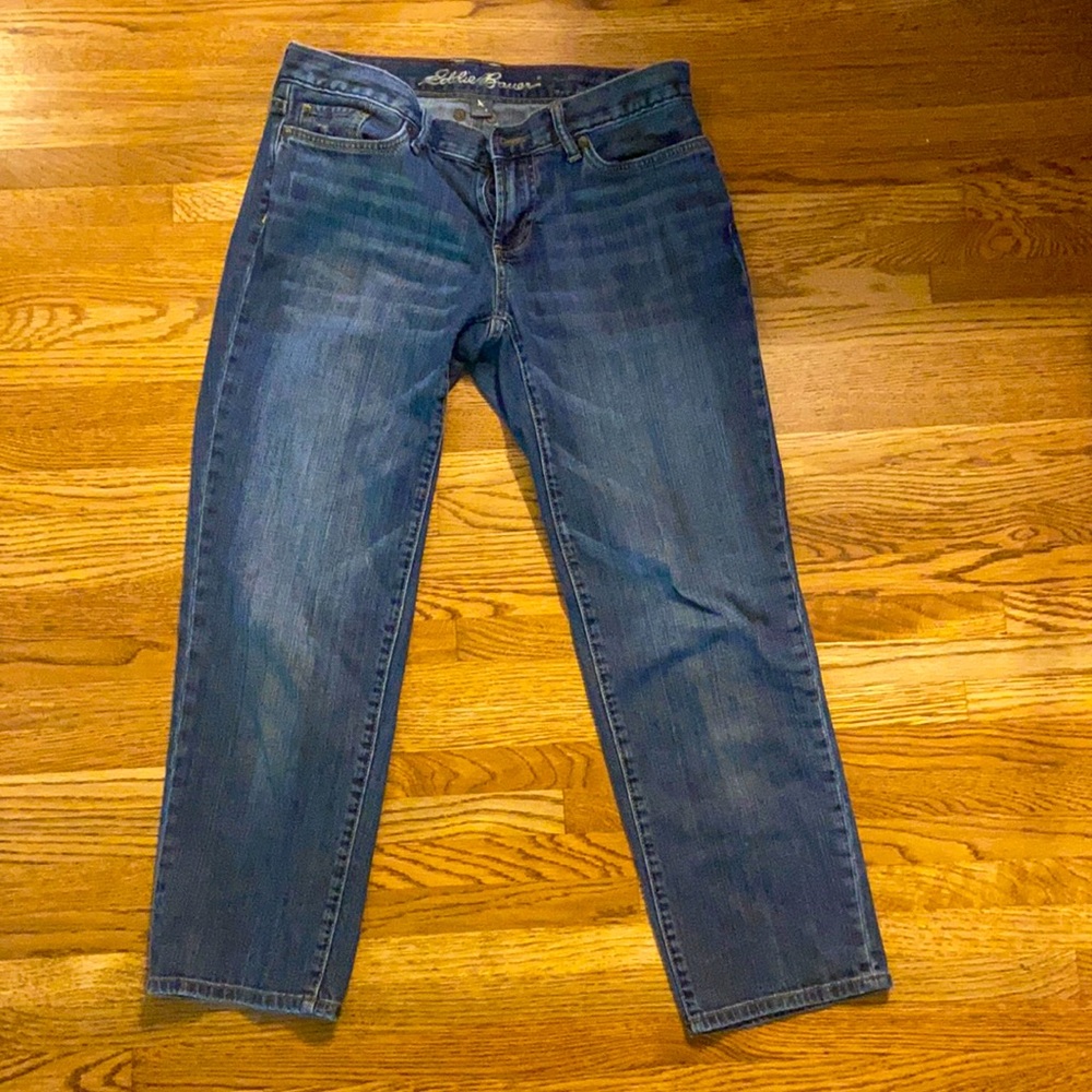 Eddie Bauer boyfriend crop.